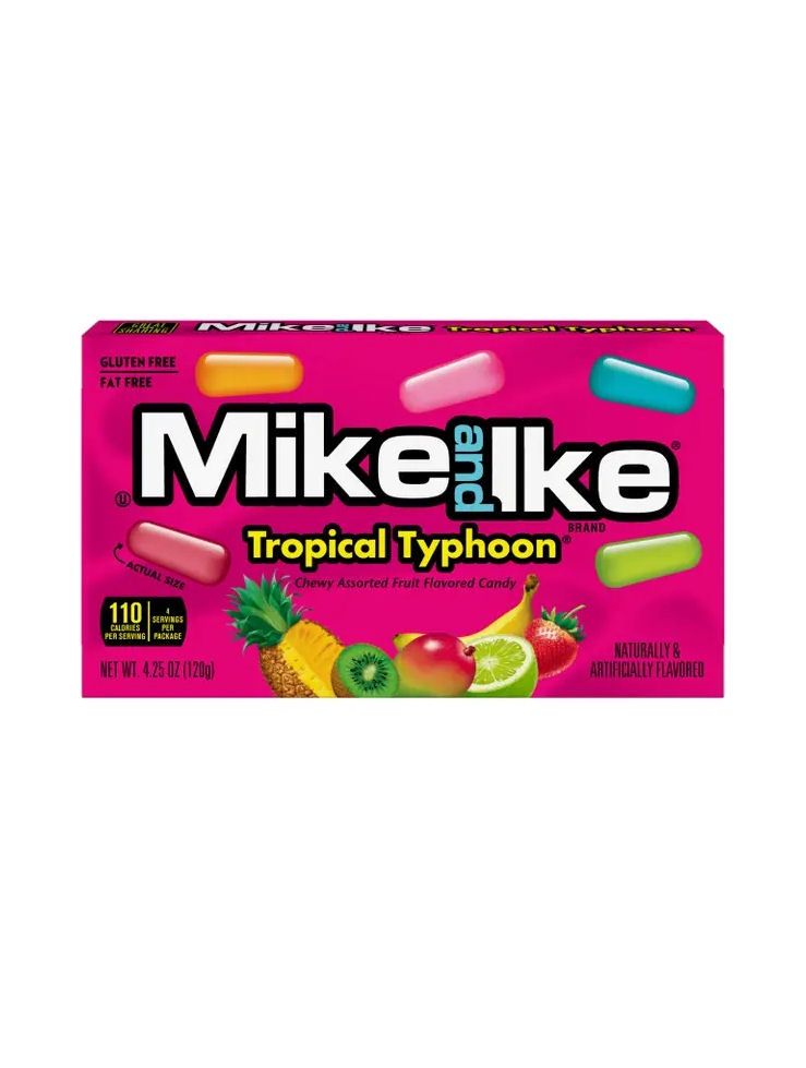 Mike And Ike Tropical Typhoon Candy