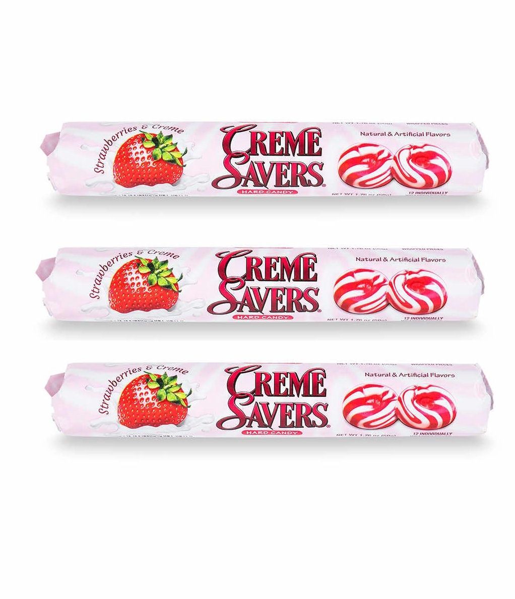 Creme Savers Strawberry Candy