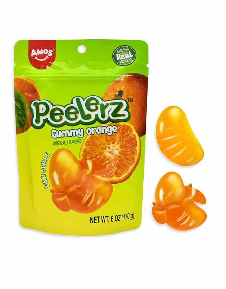 Peelerz Gummy Orange Candy