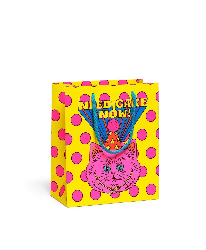Need Cake Now Medium Gift Bag
