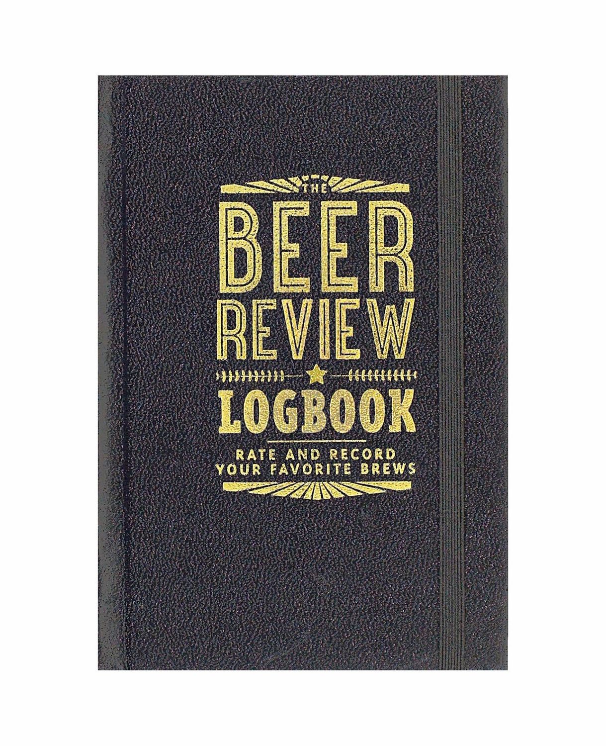 Beer Review Logbook Hardcover Book