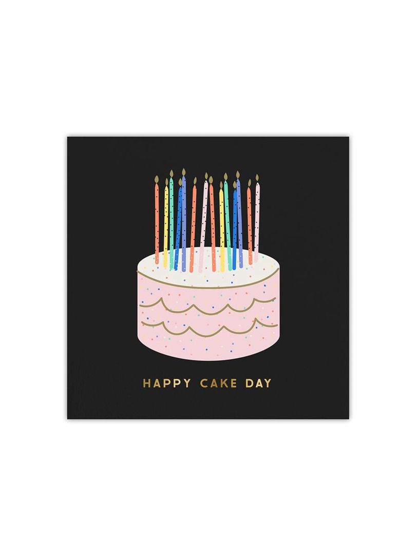 Happy Cake Day Beverage Napkins