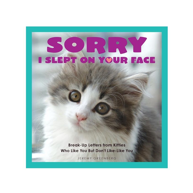 Sorry I Slept On Your Face Paperback Book