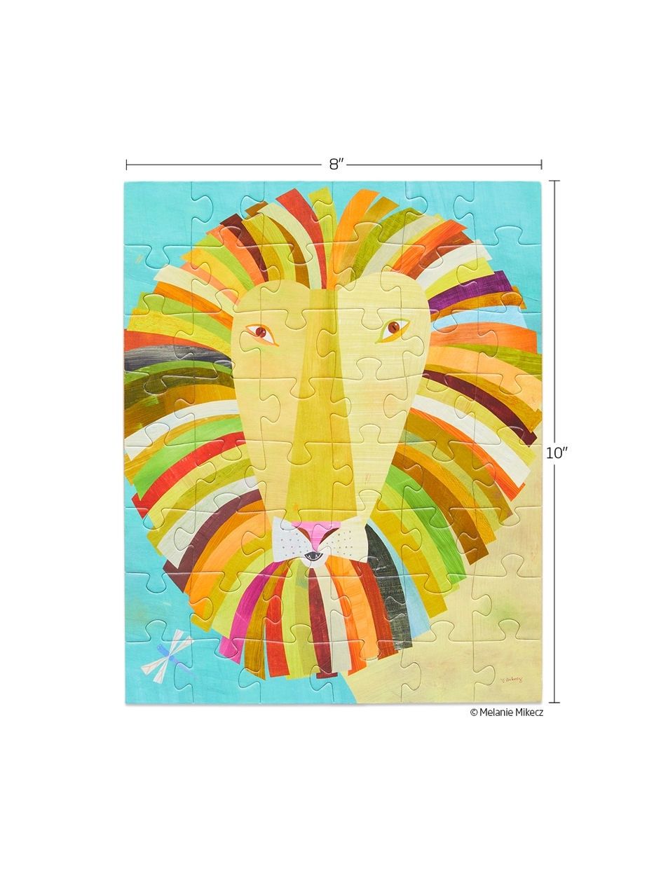 Colorful Lion 48 Piece Puzzle Snax
