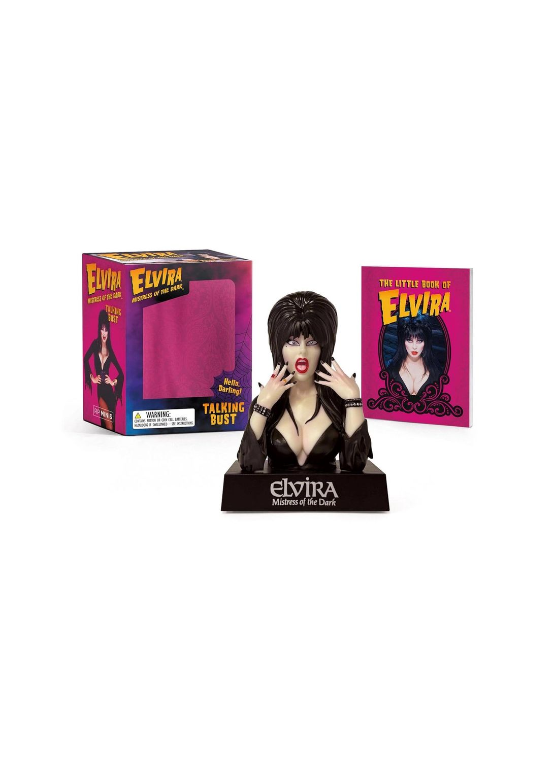 Elvira Talking Bust