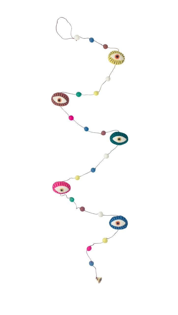 Eye Felt Garland