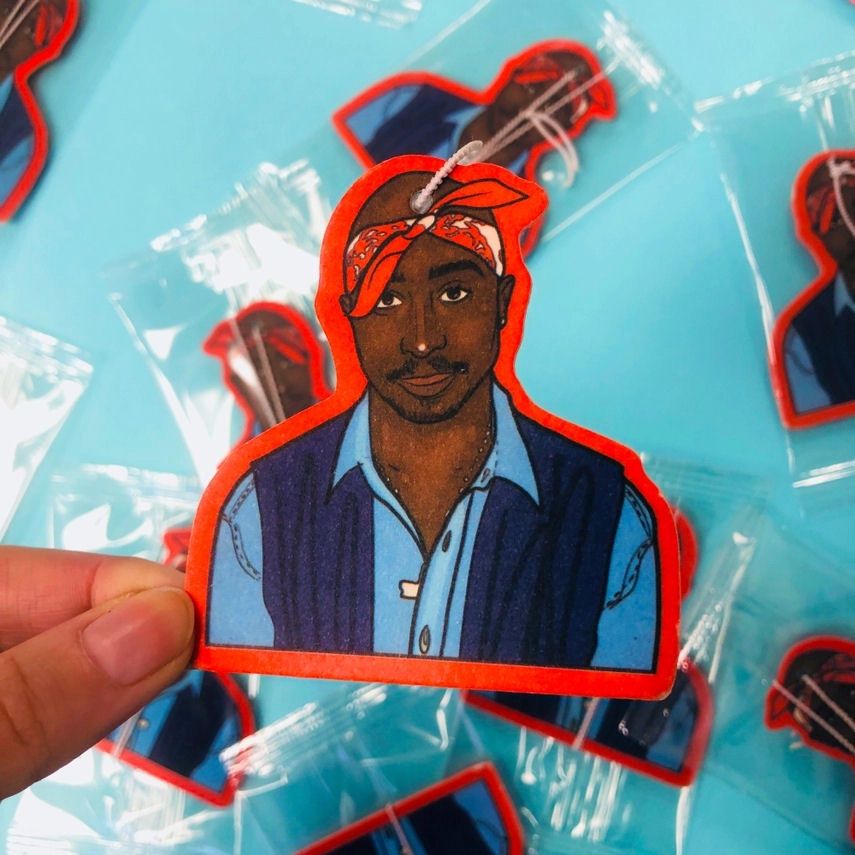 Keep Ya Head Up Tupac Hugo Boss Scent Air Freshener