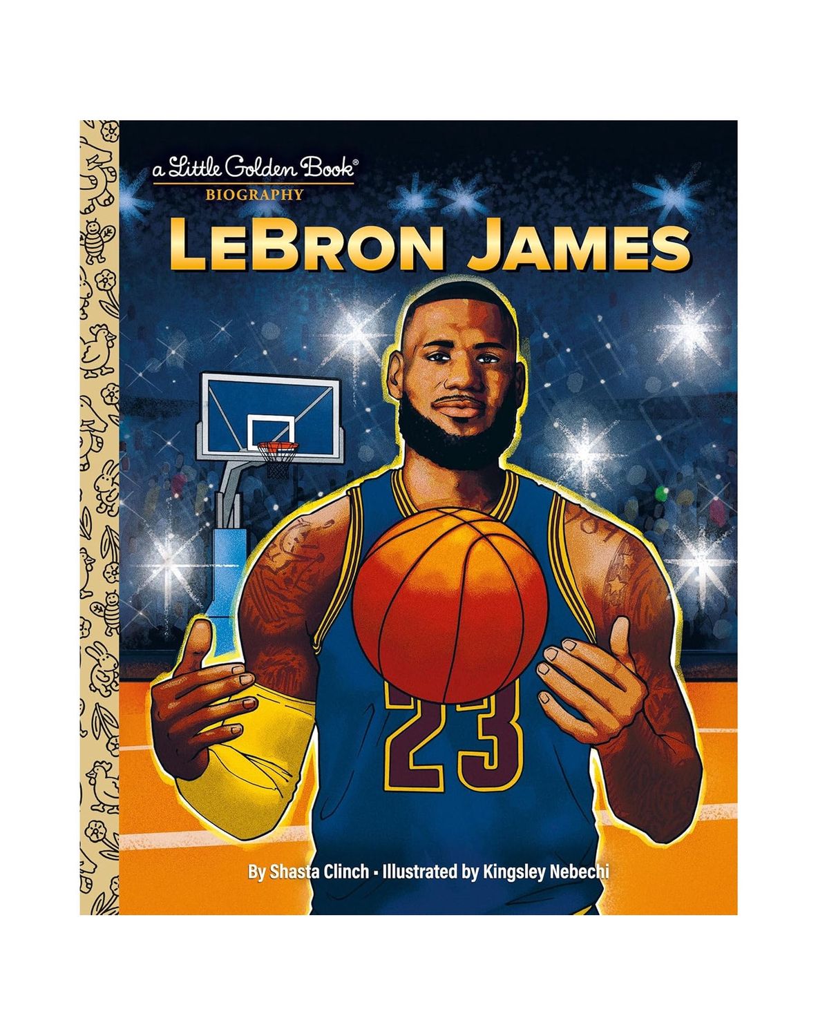 LeBron James Little Golden Hardcover Book LGB