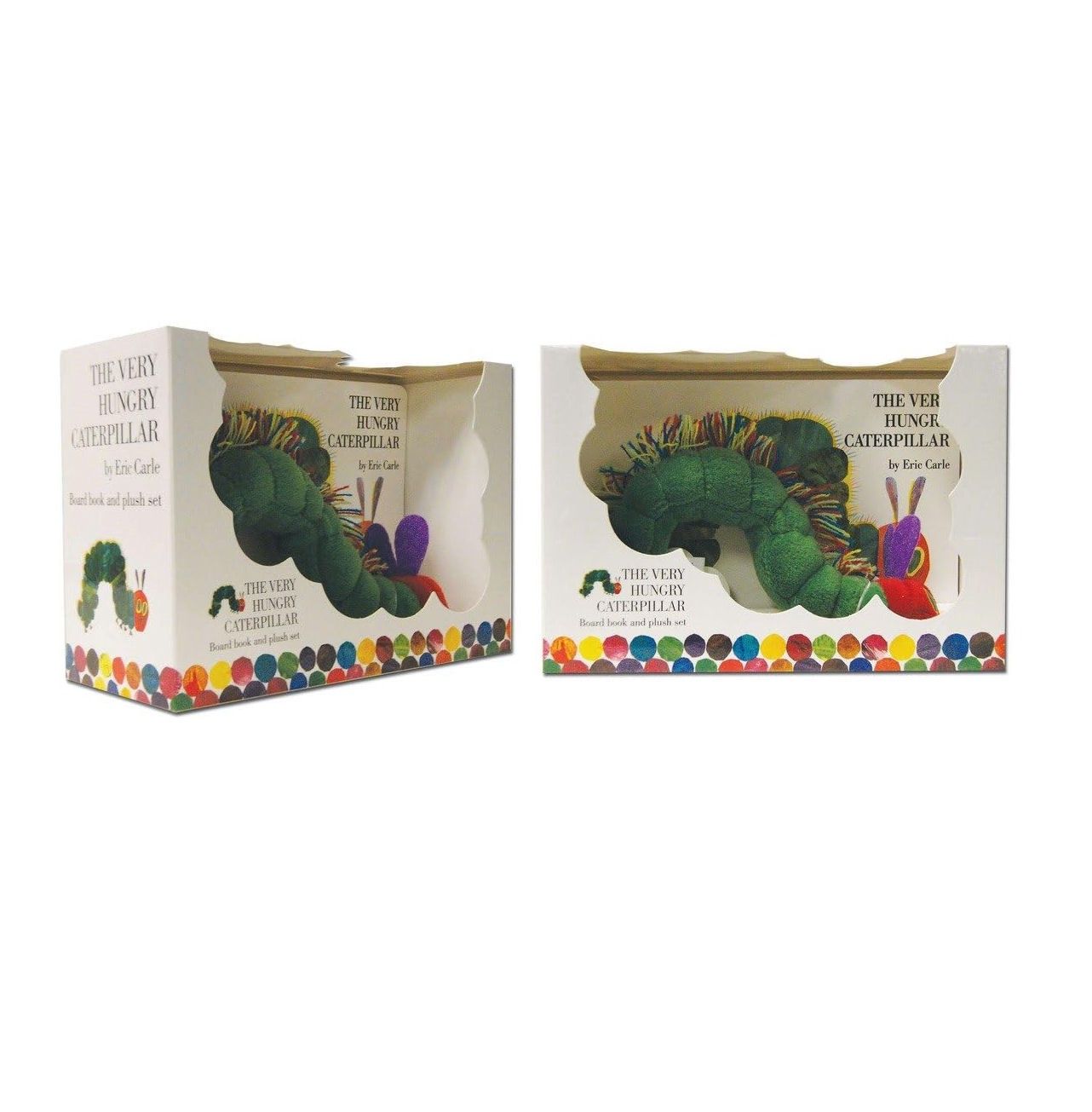 The Very Hungry Caterpillar Board Book And Plush Stuffed Animal