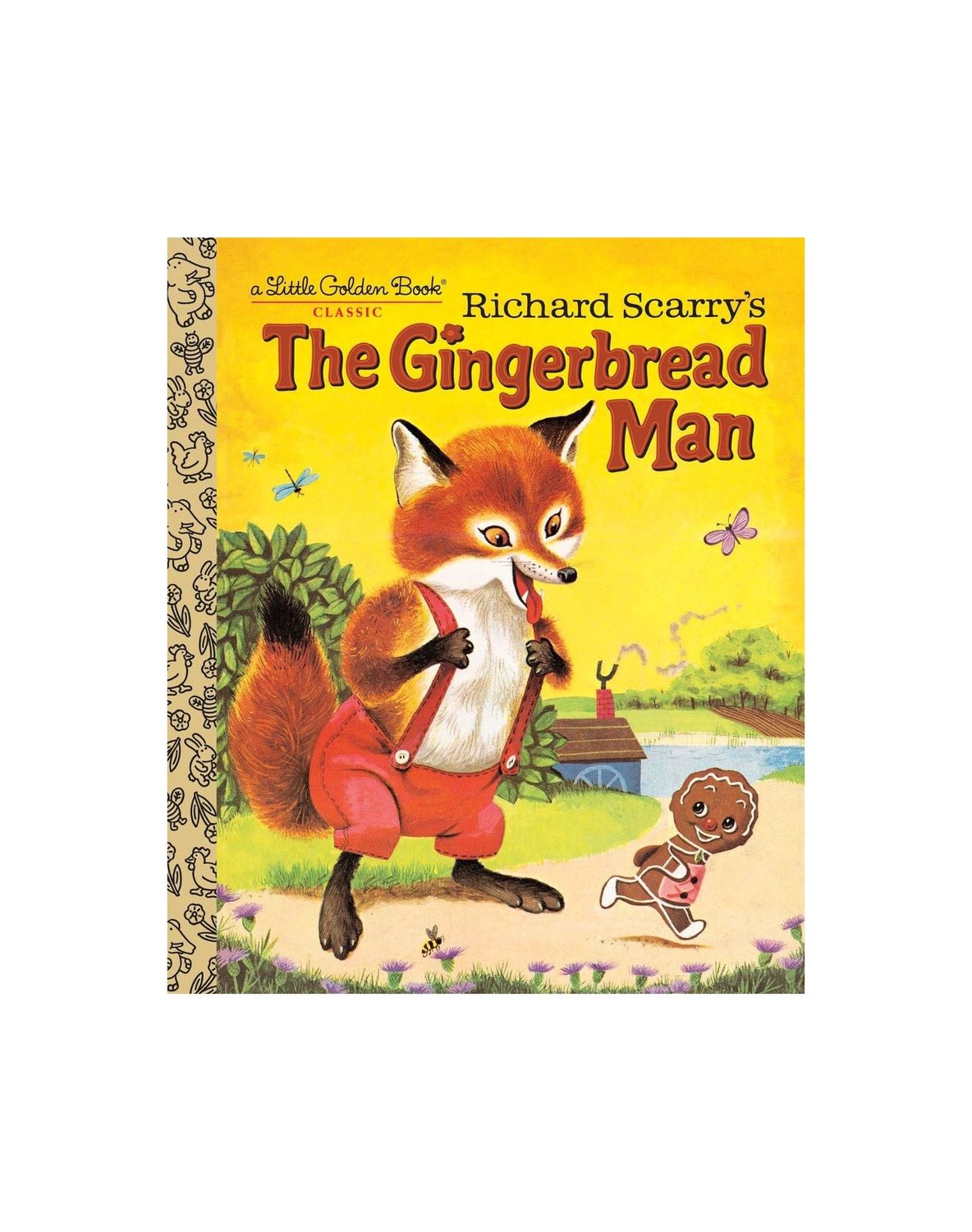 Richard Scarry&#39;s The Gingerbread Man Little Golden Hardcover Book LGB