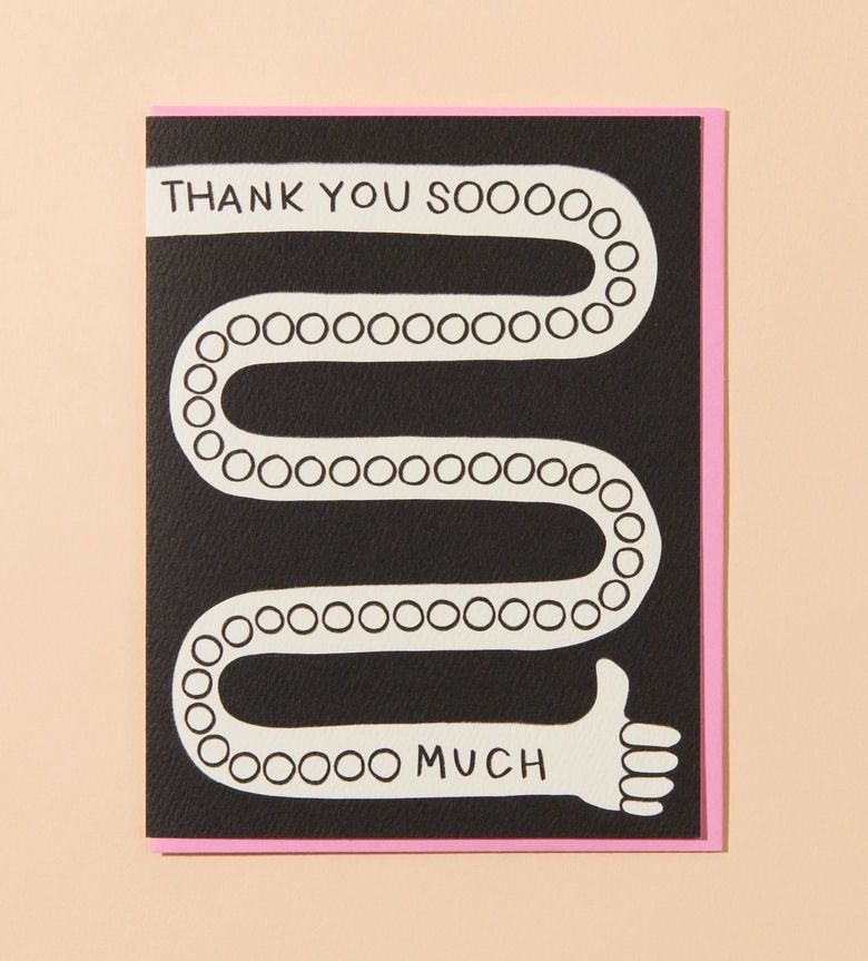 Thanks Soooo Much Snake Card