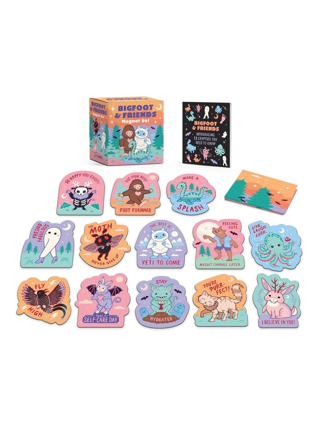 Bigfoot And Friends Magnet Set