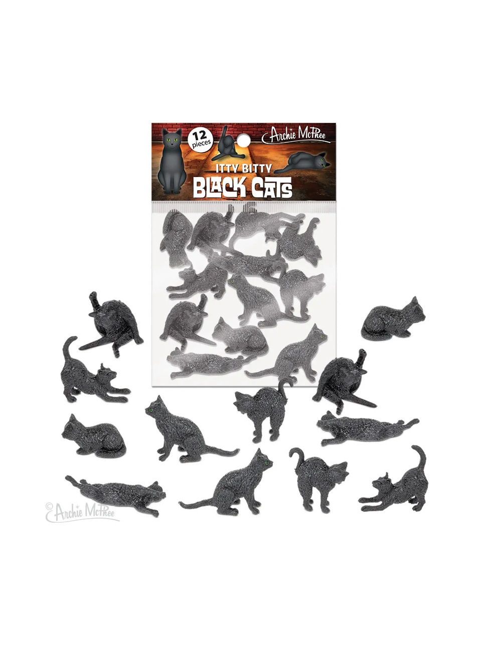 Bag Of Itty Bitty Black Cats