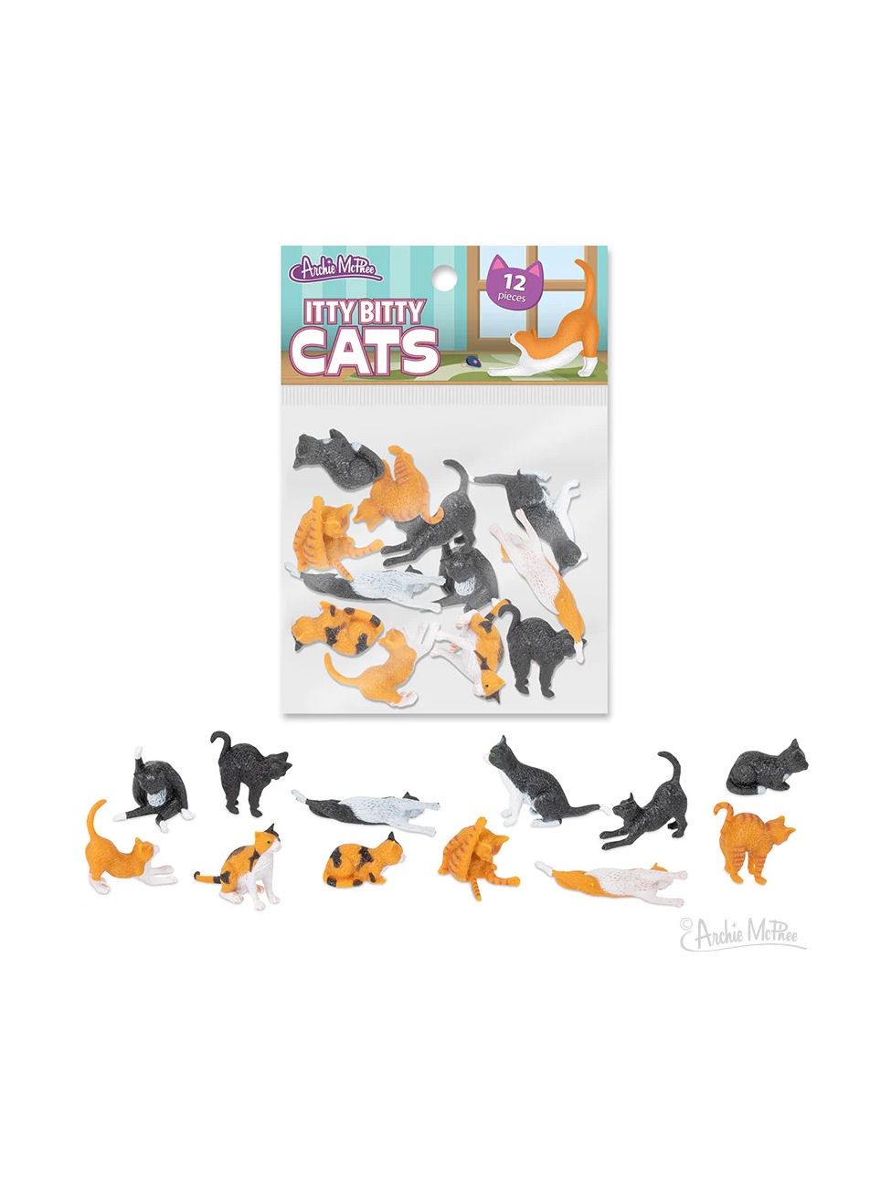 Bag Of Itty Bitty Calico, Black And Orange Cats