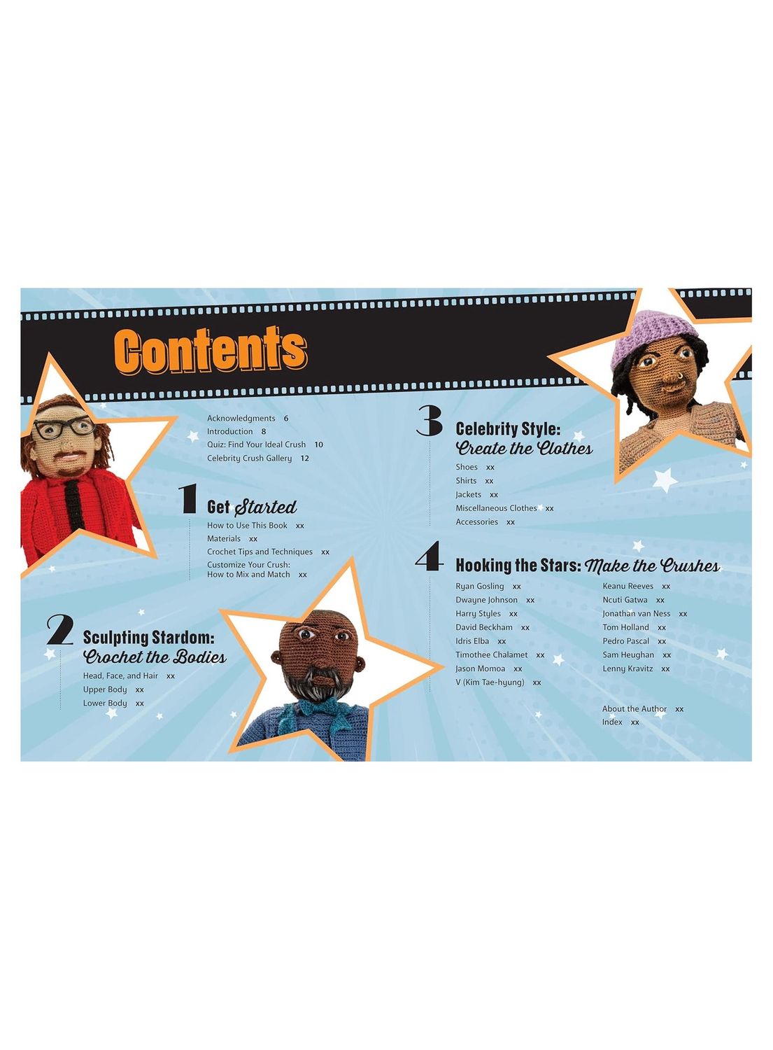 Crochet Your Celebrity Crush Paperback Book