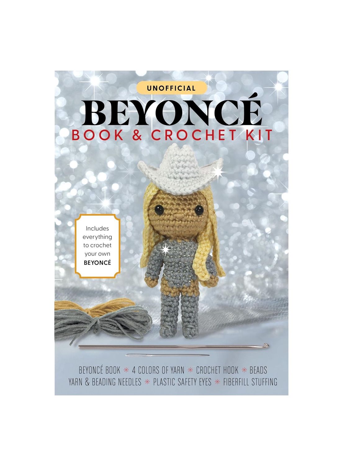 Unofficial Beyoncé Book And Crochet Kit Paperback Book