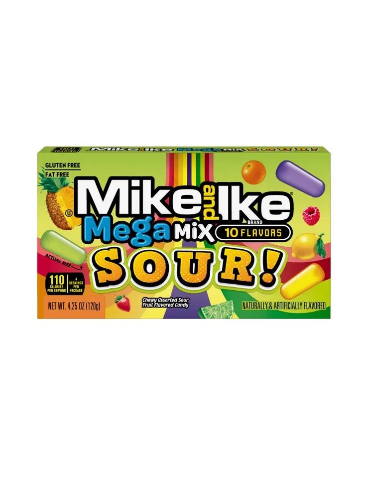 Mike And Ike Mega Mix Sour Candy