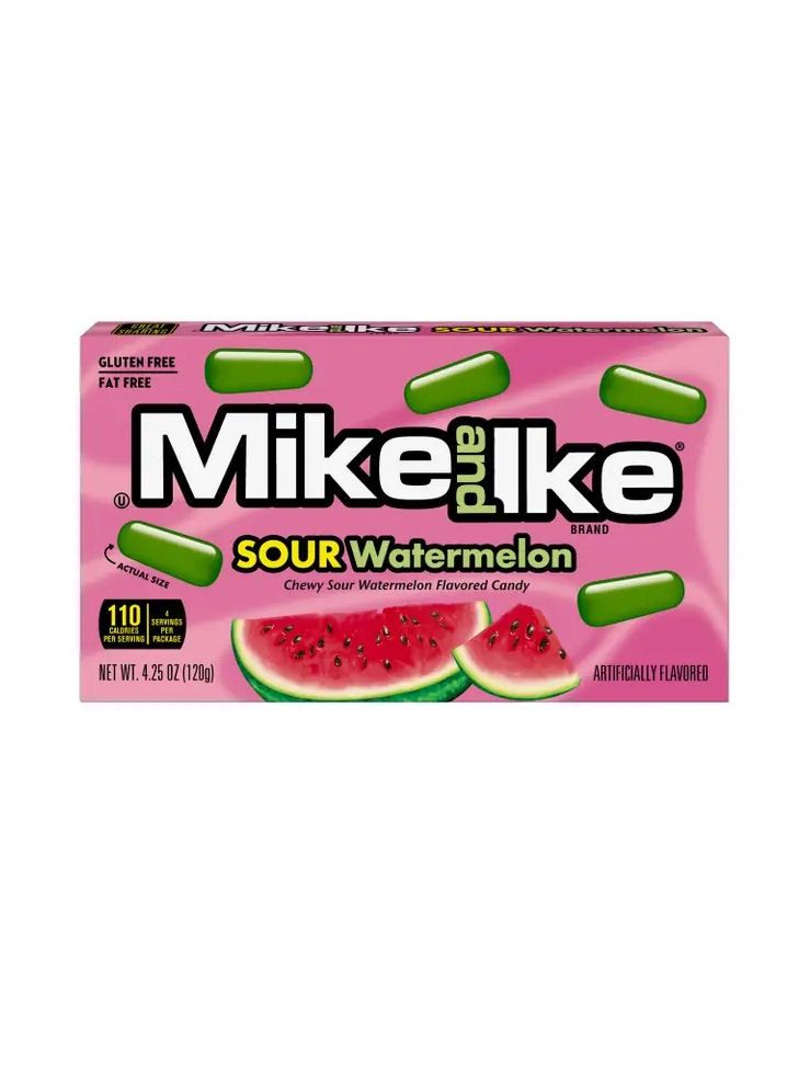 Mike And Ike Sour Watermelon Candy