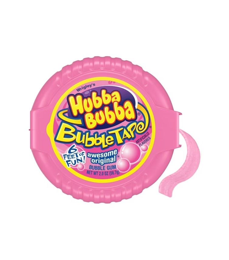 Hubba Bubba Bubble Tape Original Bubble Gum