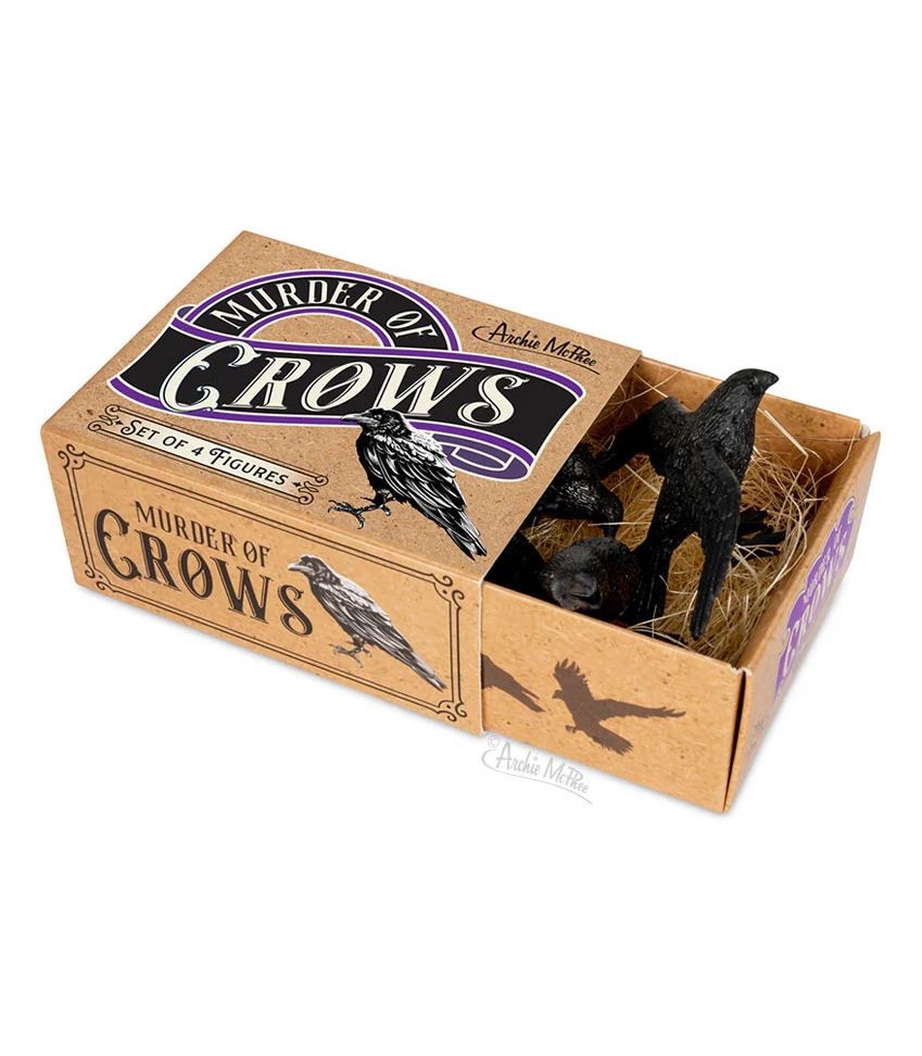 Box Of A Murder Of Itty Bitty Crows