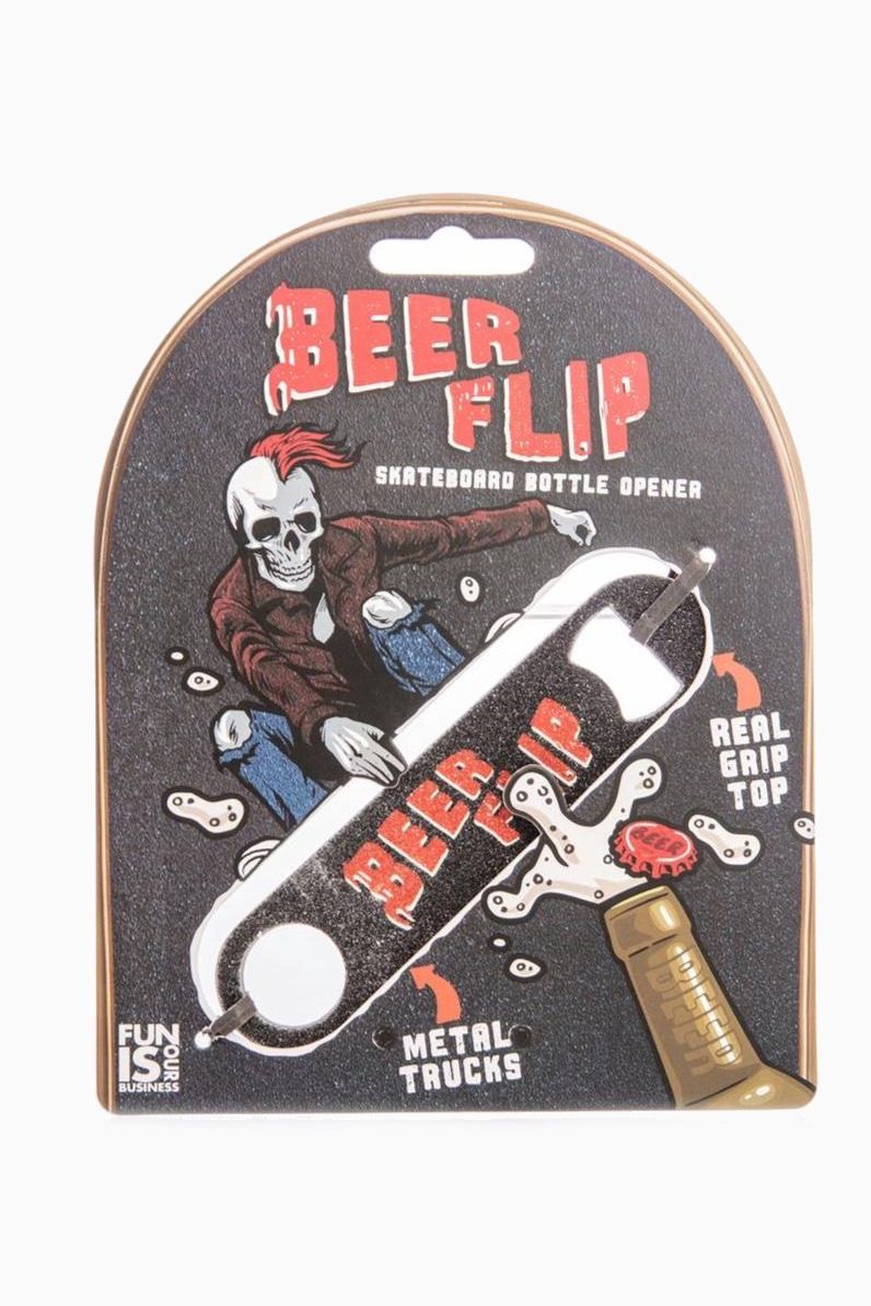 Beerflip Bones Skateboard Bottle Opener