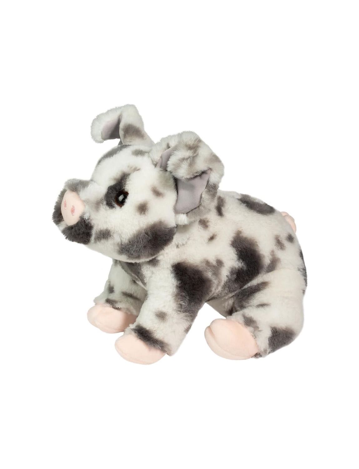 Zoinkie Black And White Spotted Pig Stuffed Animal