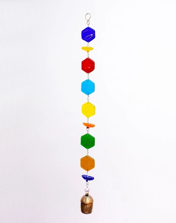 To Reflect Upon Glass Beads And Bell