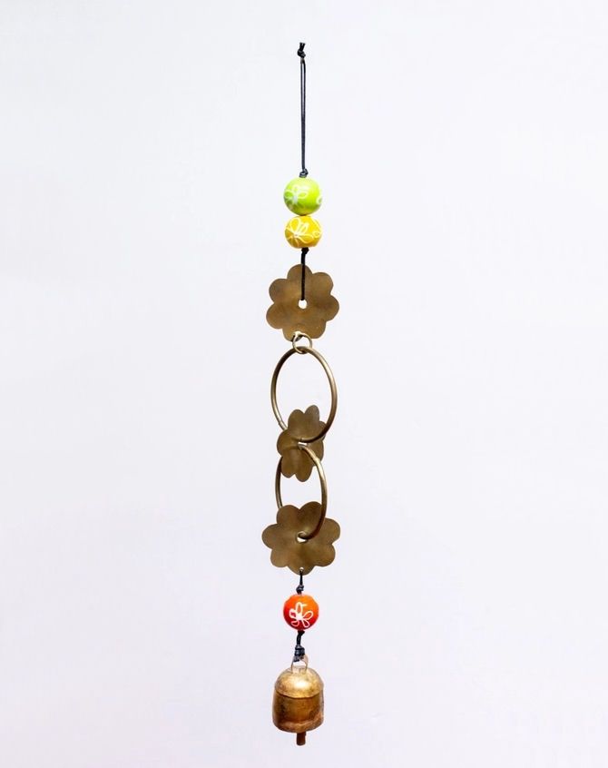 Two Ringed Flowers And Bell