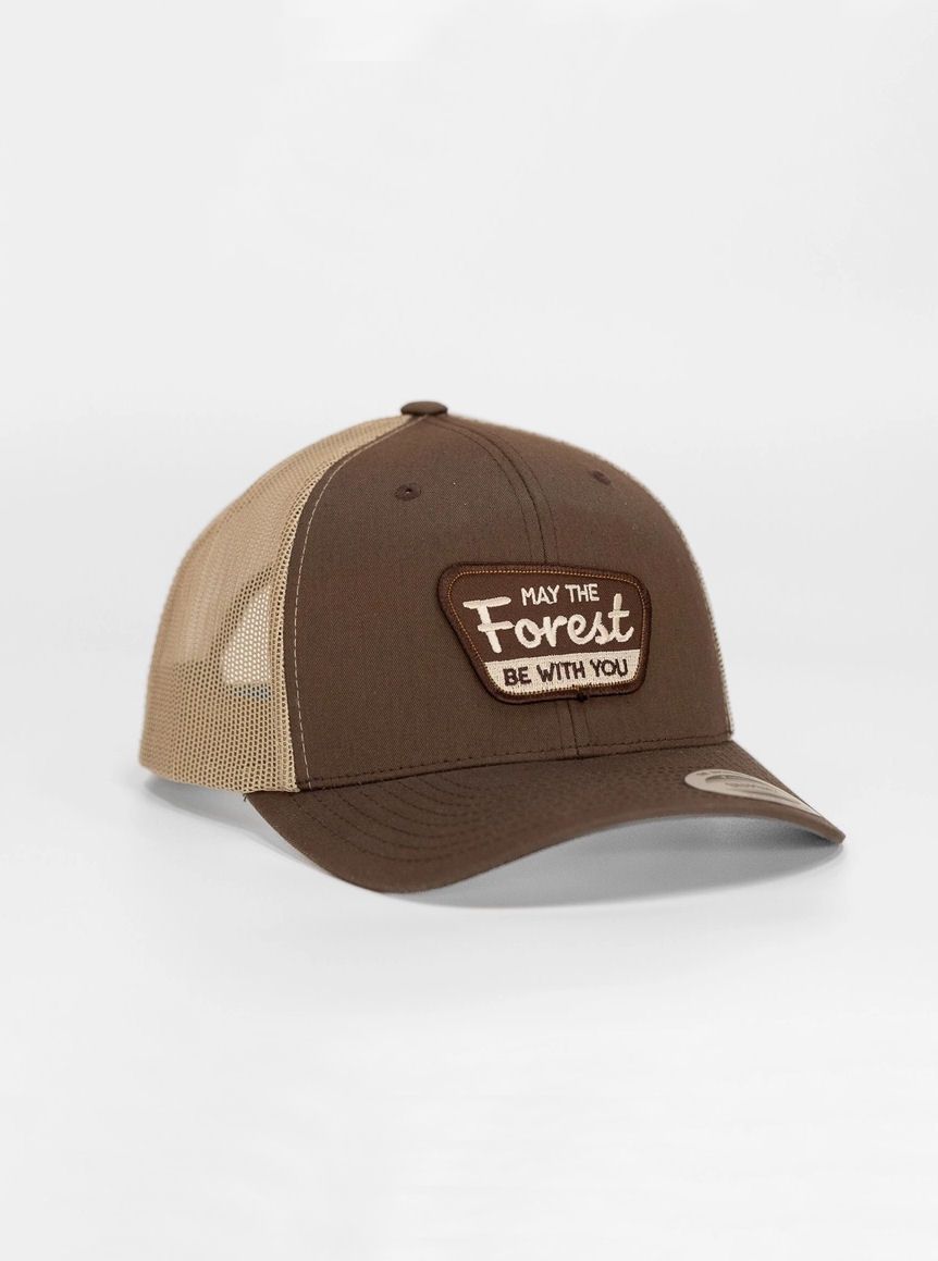 May The Forest Be With You Brown And Khaki Hat