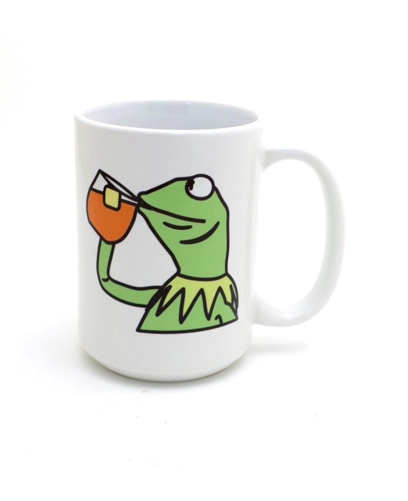 Kermit Drinking Tea Mug