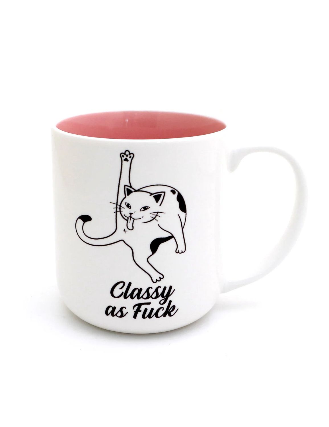 Classy As Fuck Cat Mug