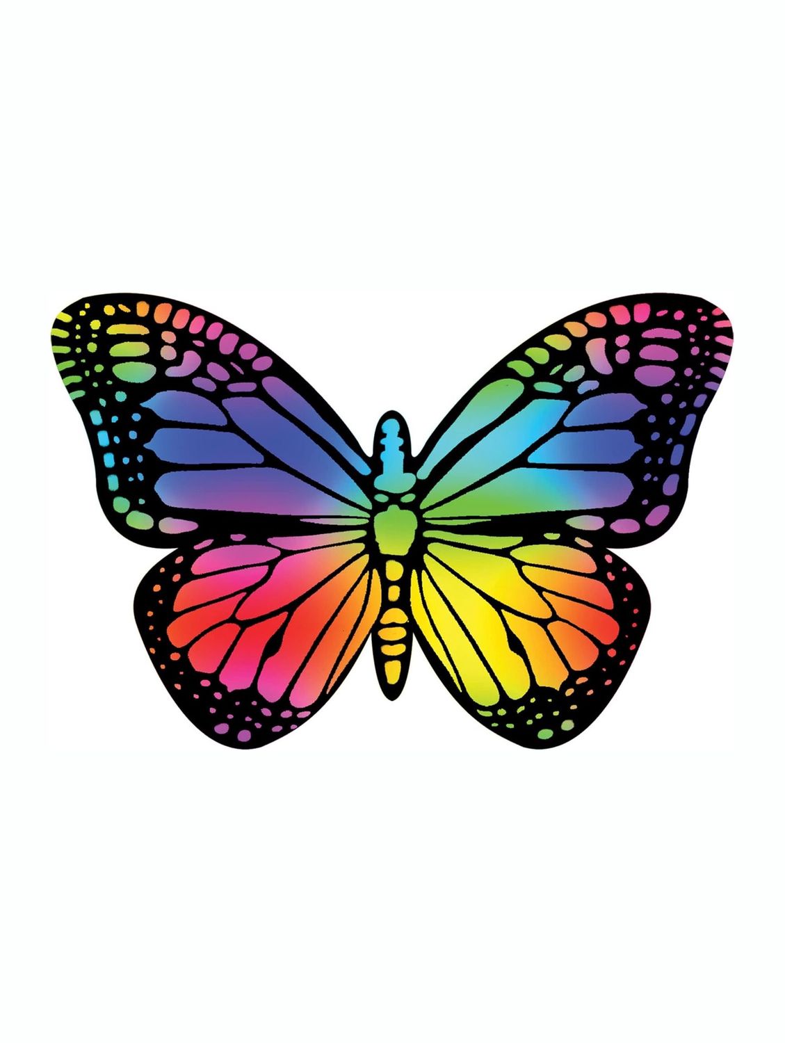 Scratch Art Butterflies