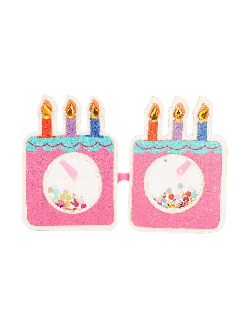 Cake Face Novelty Birthday Glasses