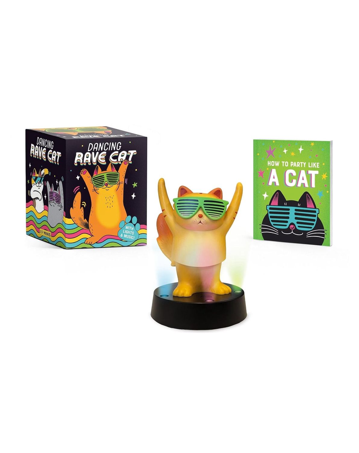 Dancing Rave Cat Toy