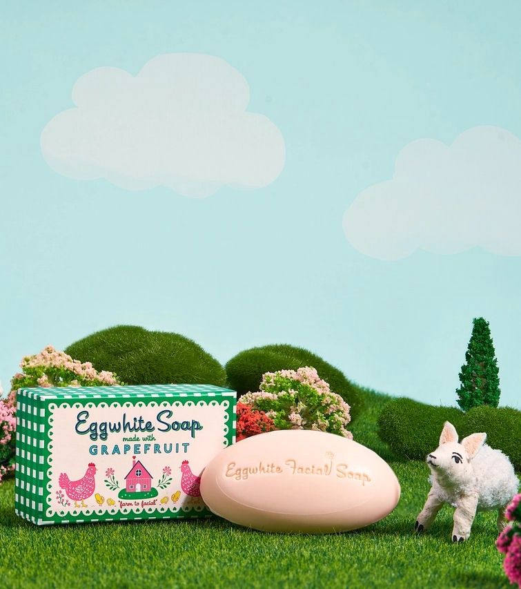 Eggwhite And Grapefruit Facial Bar Soap
