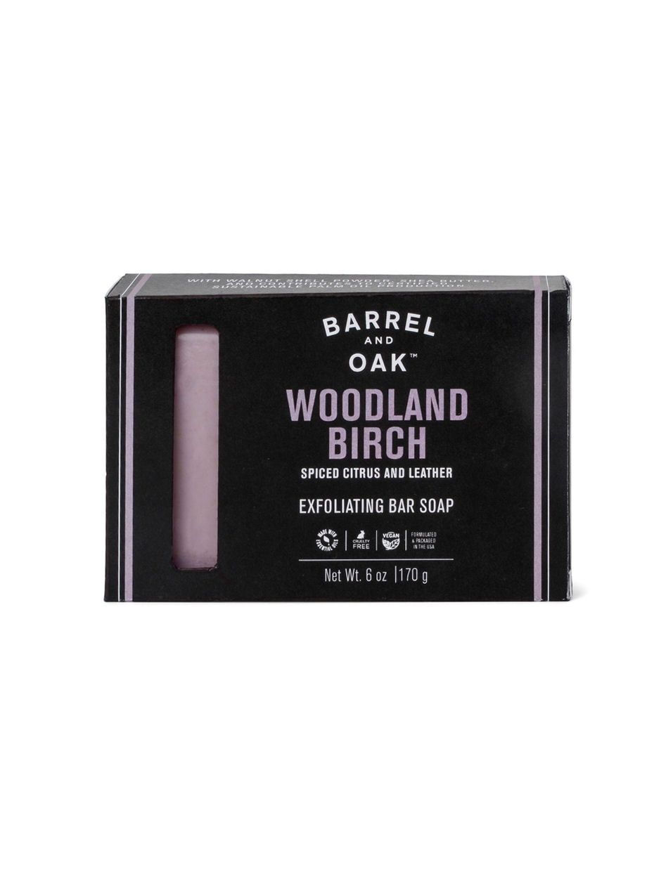 Barrel And Oak Woodland Birch Bar Soap