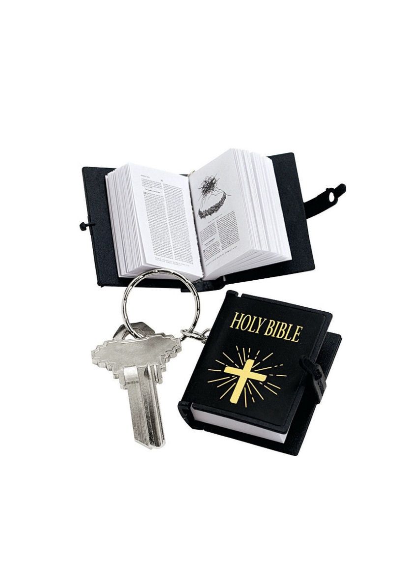 Salvation Sauce Chipotle Hot Sauce With Mini Bible Keychain