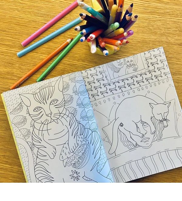 Coloring And Sticker Books