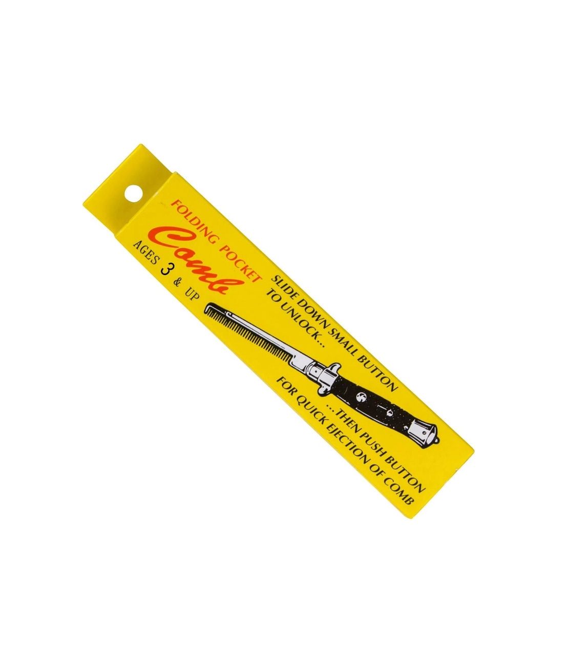 Folding Switch-Blade Pocket Comb