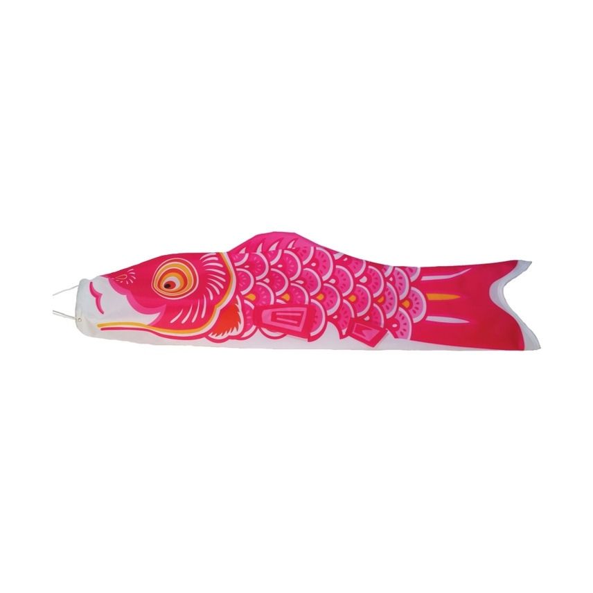 24 Inch Pink Koi Wind Sock