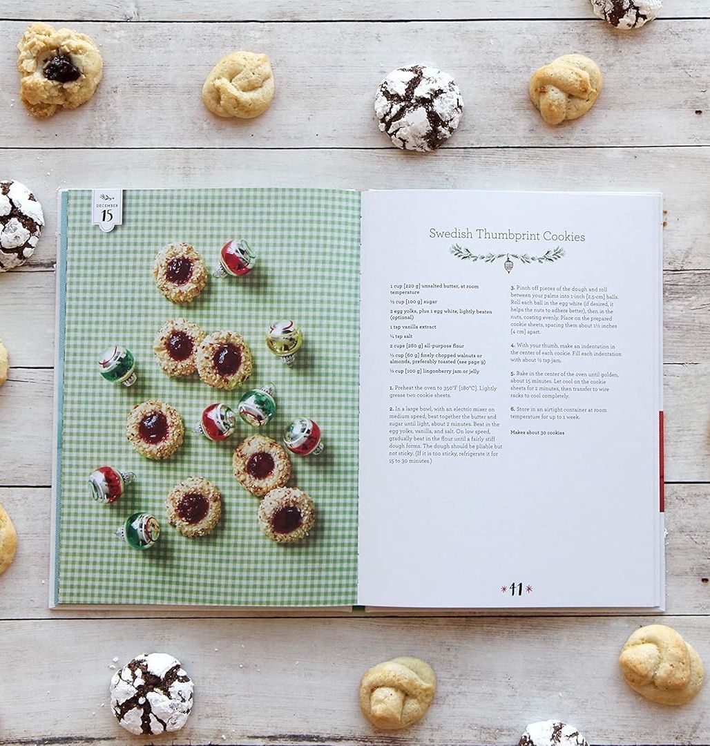 Cookie Advent Hardcover Cookbook