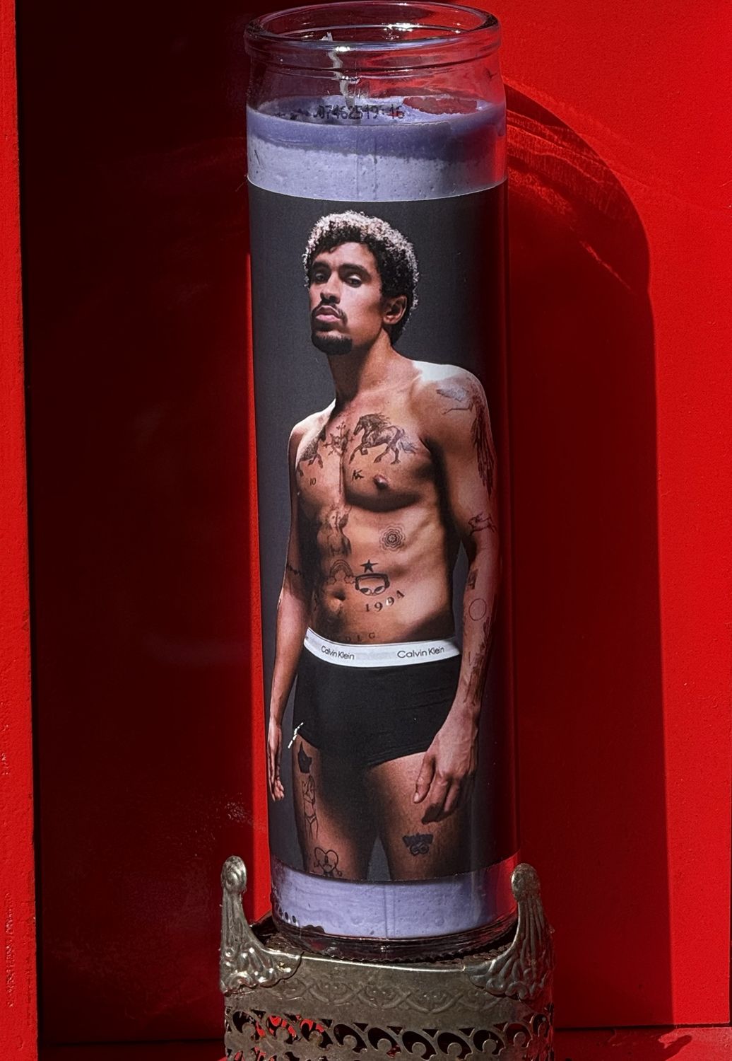Bad Bunny Underwear Saint Candle