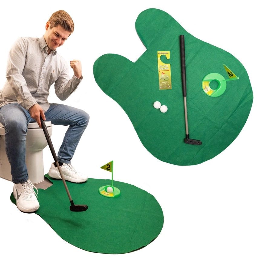 Potty Putter Toilet Golf Game