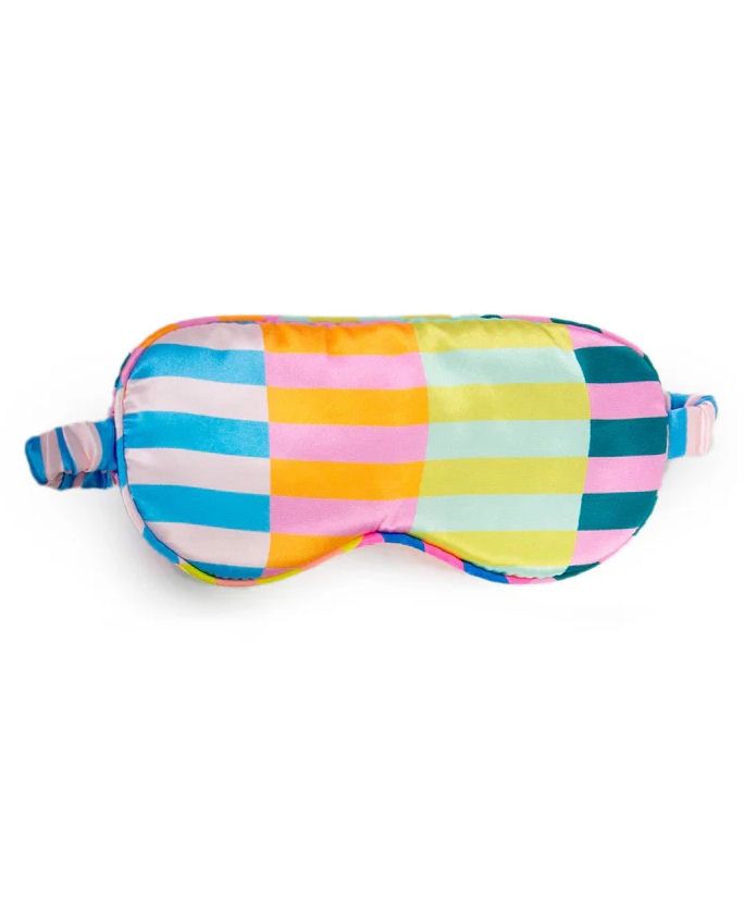 Multicolor Striped Eye Sleep Mask