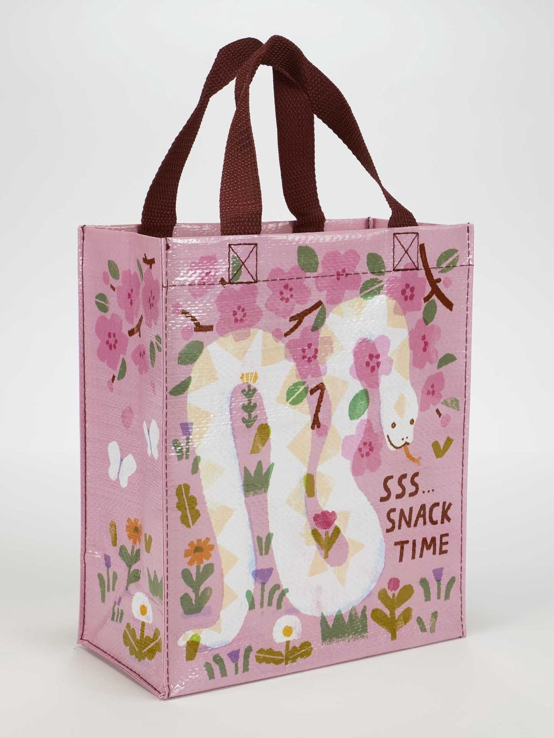 SSS... Snack Time Snake Handy Tote Bag