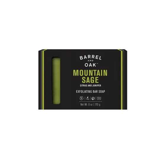 Barrel And Oak Mountain Sage Bar Soap