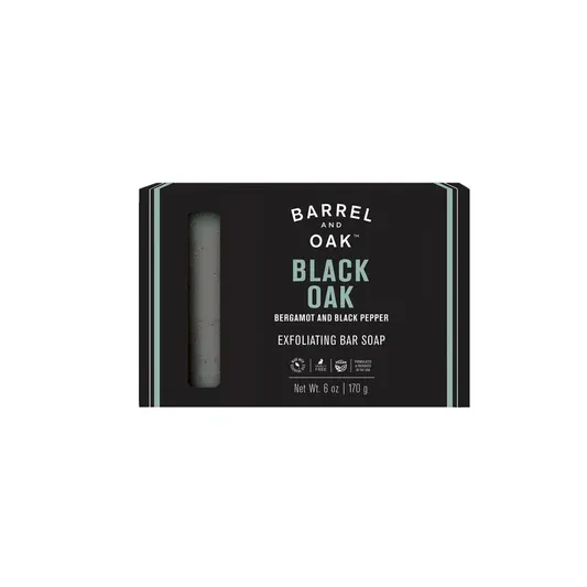 Barrel And Oak Black Oak Bar Soap