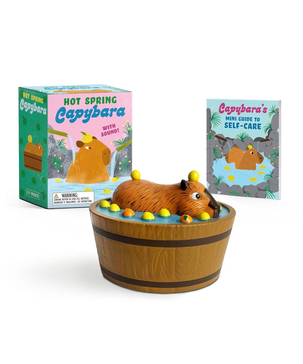 Hot Spring Capybara With Sound