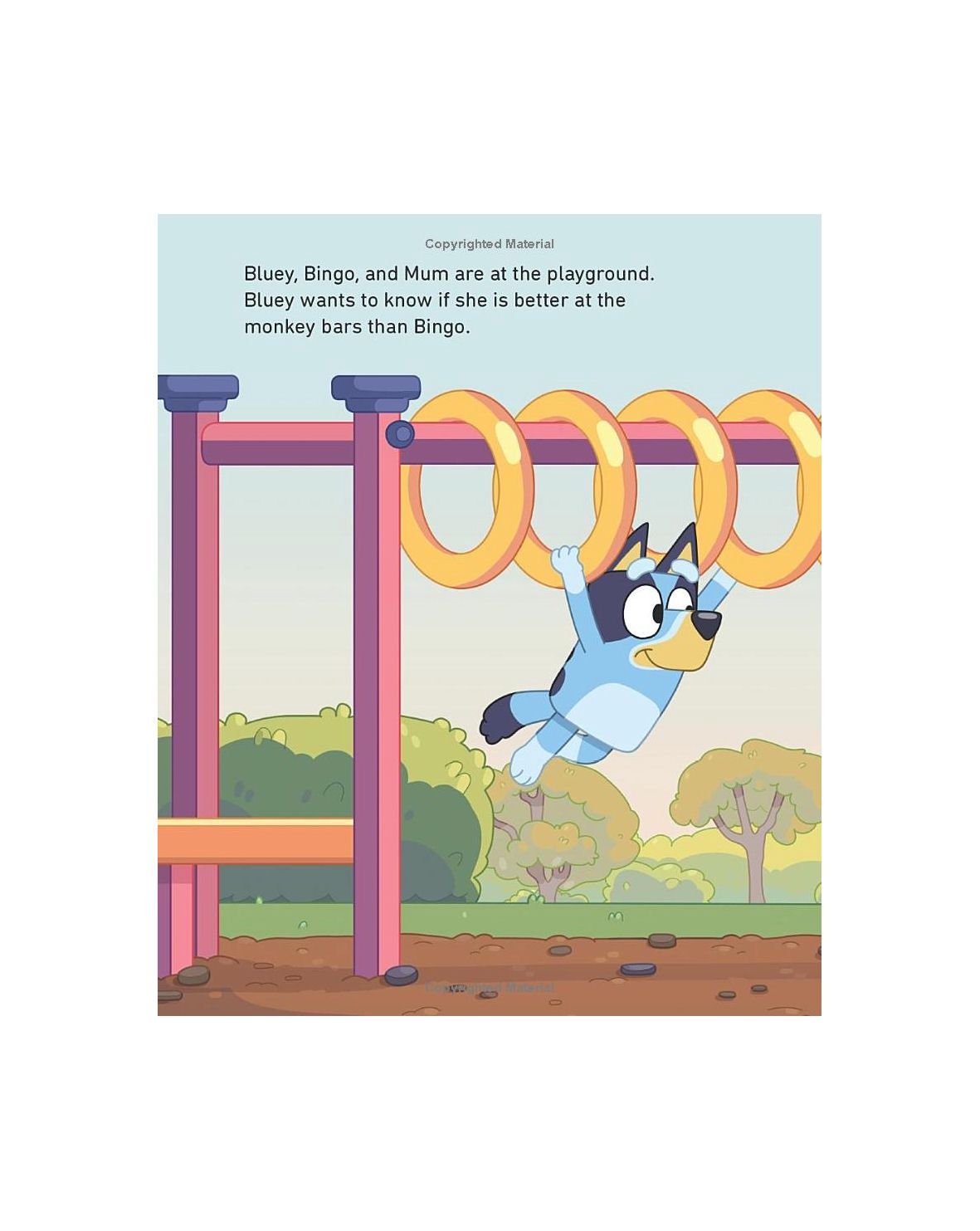 Bluey Baby Race Little Golden Hardcover Book LGB