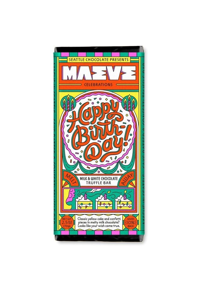 Maeve Happy Birthday Truffle Bar